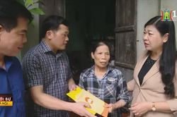 Mặt trận cùng nhân dân khắc phục hậu quả mưa bão