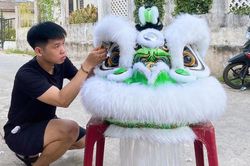 Nghề làm đầu lân xứ Cố Đô