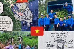 Giới trẻ cả nước hướng về miền Bắc, san sẻ khắc phục thiệt hại từ bão Yagi