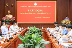 Tỉnh Bắc Ninh Phát động chương trình quyên góp ủng hộ đồng bào bị thiệt hại do bão số 3