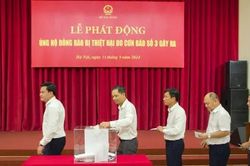 Bộ Xây dựng phát động ủng hộ đồng bào bị bão lũ