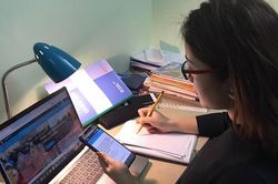 126 trường ở Hà Nội tạm đóng cửa, tổ chức học online do mưa lũ