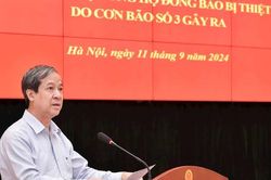 Ngành Giáo dục phát động ủng hộ đồng bào bị thiệt hại do bão số 3