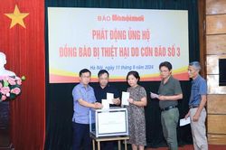 Hà Nội: Gần 29 tỷ đồng đăng ký và ủng hộ đồng bào bị lũ lụt