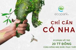 Nhà sáng lập Ecopark ủng hộ 20 tỷ đồng chung tay cùng đồng bào vượt qua bão lũ
