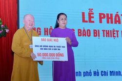 Báo Giác Ngộ chung tay hỗ trợ đồng bào bị thiệt hại do bão số 3 gây ra