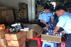 Phát hiện cửa hàng ở Kiên Giang kinh doanh hơn 1.000 bao thuốc lá nhập lậu