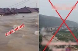 Video và thông tin nước cuồn cuộn chảy do vỡ đập ở Trung Quốc là tin giả