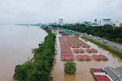 Lào cảnh báo khẩn nguy cơ lũ lụt ở thủ đô Vientiane