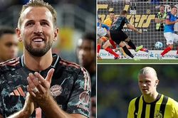 Harry Kane lại lập hat-trick cho Bayern Munich, phá sâu kỷ lục của Erling Haaland tại Bundesliga