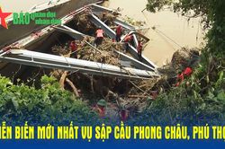 Diễn biến mới nhất vụ sập cầu Phong Châu, Phú Thọ