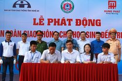 Học sinh vi phạm an toàn giao thông sẽ bị gửi thông báo về trường