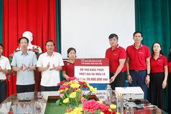 Hỗ trợ 75 triệu đồng khắc phục thiệt hại do mưa lũ tại huyện Thanh Thủy