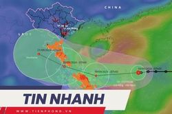 TIN NHANH: Áp thấp nhiệt đới khả năng mạnh lên thành bão trong 24 giờ tới