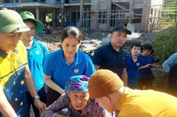 Xã Sơn Hải, chùa Yên Thái (Quỳnh Lưu) ủng hộ người dân vùng lũ miền Bắc hơn 500 triệu đồng
