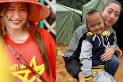 Hòa Minzy, Lương Thùy Linh, Phạm Thoại... mong muốn nhận con nuôi sau bão Yagi