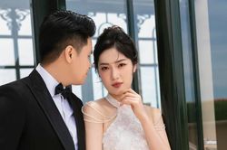 Hoa khôi bóng chuyền Việt Nam tung ảnh cưới đẹp lung linh, sắp lên xe hoa với chồng là sĩ quan công an