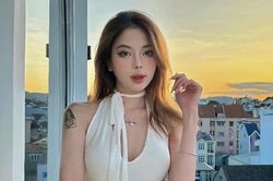 Ngắm thân hình 'mình hạc xương mai' của hot girl Đà Lạt