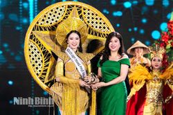 Người đẹp Ninh Bình giành giải thưởng tại Cuộc thi Hoa hậu Du lịch Việt Nam toàn cầu 2024