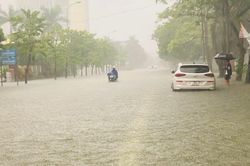 Cập nhật tình hình ngập úng tại các điểm ở thành phố Vinh