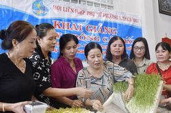 'Bà Năm rau mầm' truyền nghề