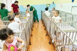Thanh - kiểm tra các cơ sở trợ giúp xã hội chăm sóc, nuôi dưỡng trẻ em