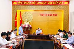 Thường trực Tỉnh ủy giao ban công tác 9 tháng, triển khai nhiệm vụ trọng tâm quý IV
