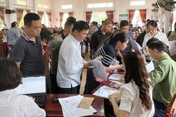 Nghi Lộc đấu giá thành công 114 lô đất với số tiền 294 tỷ đồng