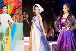 Hoa hậu Jennifer Ly 'biến hóa' phong cách trên sân khấu thời trang