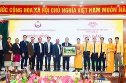 Nghệ An trao đổi công tác Mặt trận với Ủy ban Trung ương Mặt trận Lào xây dựng đất nước