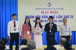 Đại hội Phân hội Văn học tỉnh, Khóa IX, nhiệm kỳ 2024 - 2029