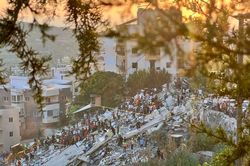 Máy bay Israel lần đầu tấn công Thủ đô Beirut của Liban