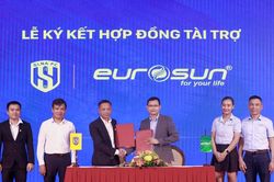 Eurosun - nhà tài trợ Vàng đồng hành cùng CLB Sông Lam Nghệ An và trách nhiệm vì cộng đồng