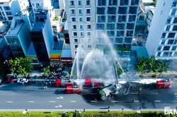 Thực tập phương án chữa cháy tại cụm khách sạn ven biển Đà Nẵng