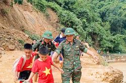Tương Dương huy động lực lượng tại chỗ khắc phục hậu quả lũ quét
