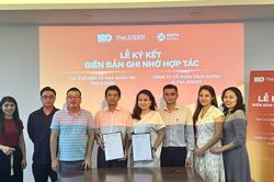 TheLEADER ký kết hợp tác chiến lược với Alpha Books