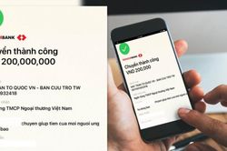 Người 'phông bạt' từ thiện, làm giả biên lai chuyển khoản có thể bị pháp luật xử lý