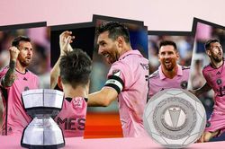 Messi lập cú đúp bàn thắng chỉ trong 5 phút, giành danh hiệu thứ 2 cùng Inter Miami