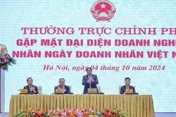 Thường trực Chính phủ gặp mặt đại diện doanh nghiệp