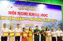 Hội nghị khoa học Bệnh viện Quân y 4Nâng cao chất lượng chăm sóc sức khỏe lực lượng vũ trang và nhân dân