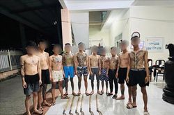 Tạm giữ 8 đối tượng để điều tra về hành vi cố ý gây thương tích