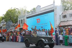 Hàng ngàn người tham gia tổng duyệt 'Ngày hội Văn hóa vì Hòa bình'