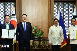 Hàn Quốc và Philippines thiết lập quan hệ đối tác chiến lược