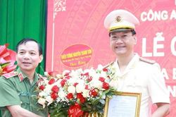 Công bố quyết định của Bộ trưởng Công an về công tác cán bộ