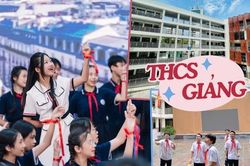 Trường THCS Giảng Võ được gắn biển công trình mừng 70 năm Giải phóng Thủ đô