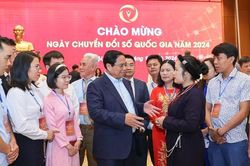 Đột phá chiến lược về thể chế, hạ tầng, nhân lực để thực hiện mục tiêu kép trong chuyển đổi số