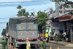 Pleiku: Ô tô tải tông 1 phụ nữ đi bộ tử vong