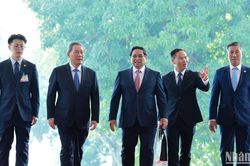 Thủ tướng Phạm Minh Chính hội đàm với Thủ tướng Trung Quốc Lý Cường