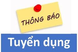 Thông báo tuyển dụng viên chức các đơn vị sự nghiệp công lập