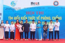 Hà Tĩnh: Hơn 500 học sinh thi tìm hiểu kiến thức về phòng chống mua bán người và di cư an toàn